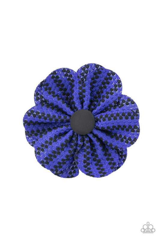 Electric Garden - Blue - Paparazzi Hair Accessories Image