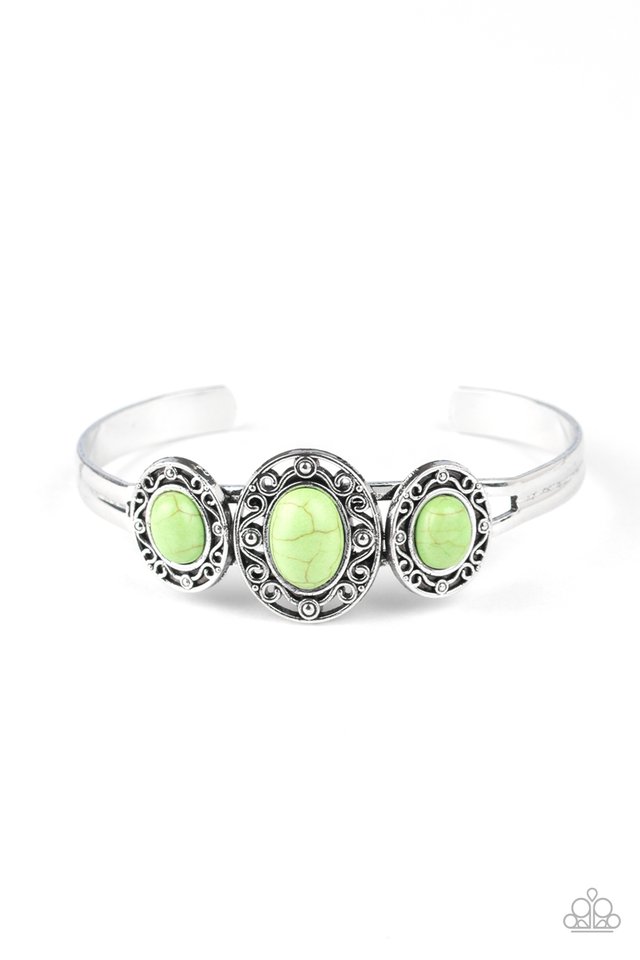 Stone Sage - Green - Paparazzi Bracelet Image