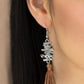 Tiki Tassel - Brown - Paparazzi Earring Image