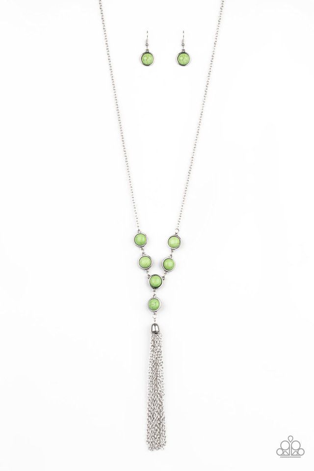 Rural Heiress - Green - Paparazzi Necklace Image