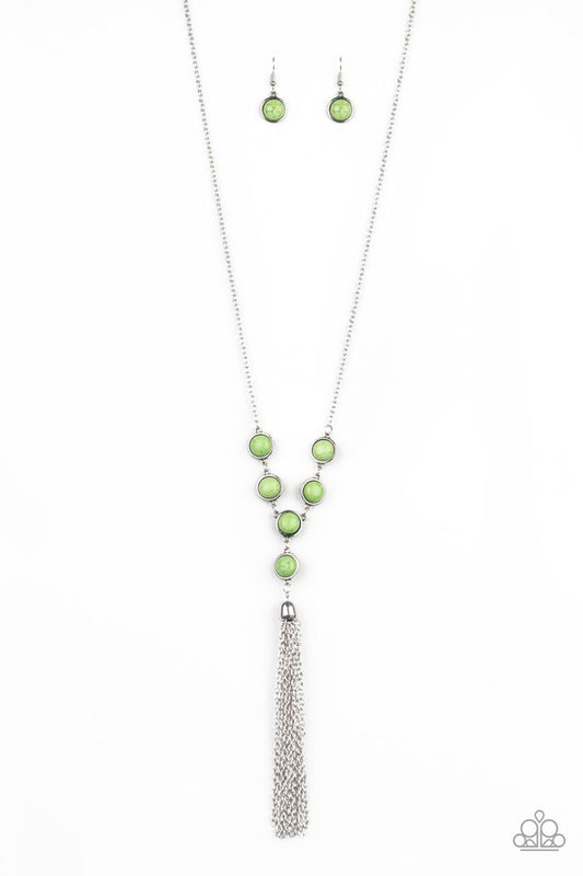 Rural Heiress - Green - Paparazzi Necklace Image