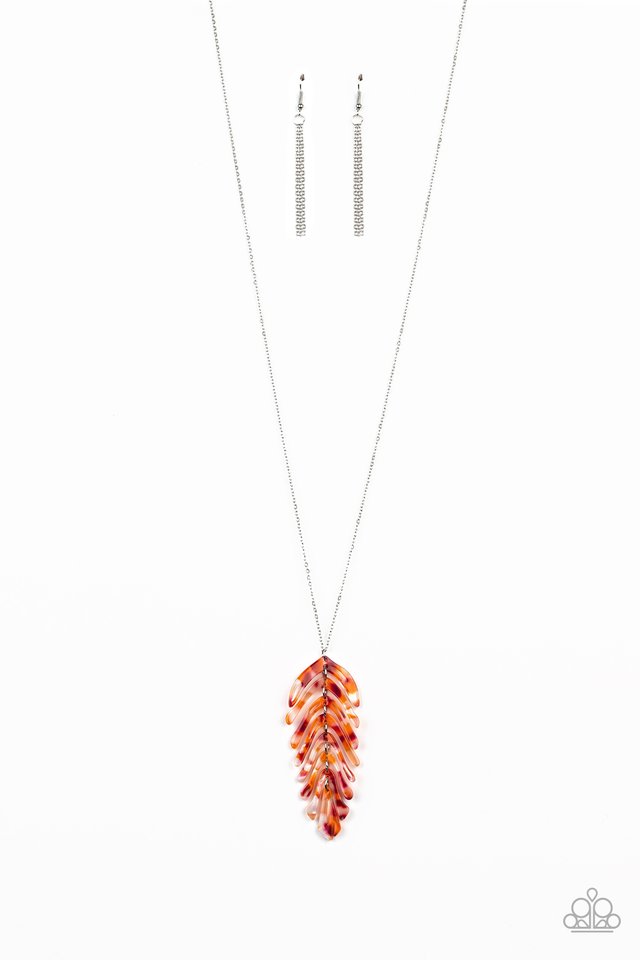 She QUILL Be Loved - Mutli - Paparazzi Necklace Image