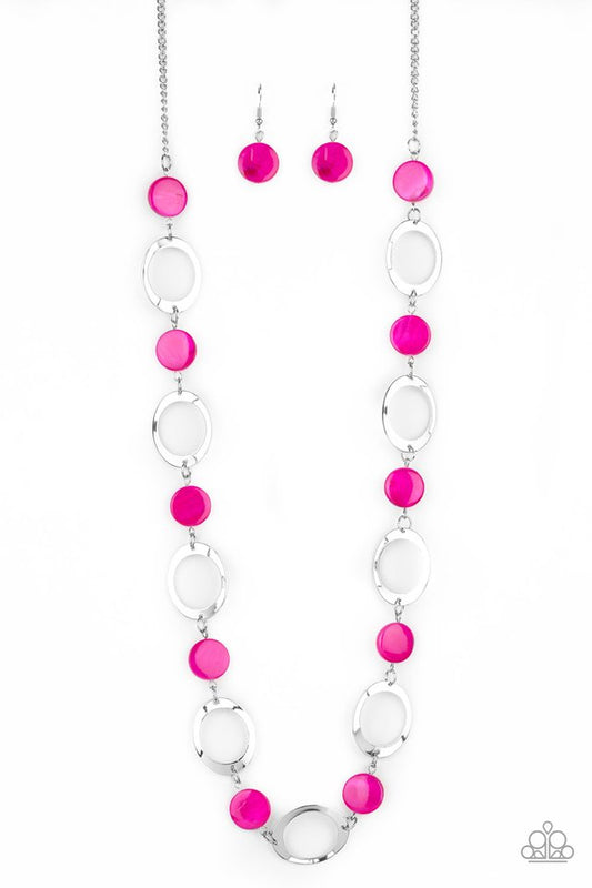 SHELL Your Soul - Pink - Paparazzi Necklace Image