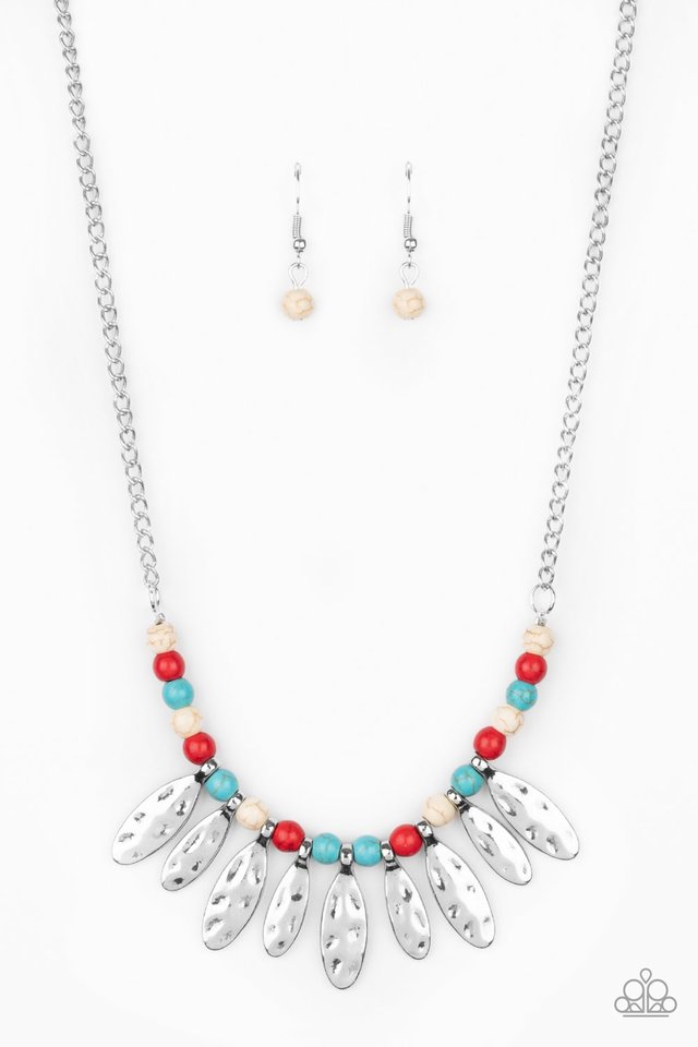 Neutral TERRA-tory - Multi - Paparazzi Necklace Image