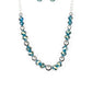 Jewel Jam - Blue - Paparazzi Necklace Image