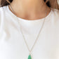 Going Overboard - Green - Paparazzi Necklace Image