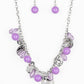 Prismatic Sheen - Purple - Paparazzi Necklace Image