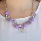 Prismatic Sheen - Purple - Paparazzi Necklace Image