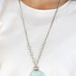 A Top-SHELLer - Blue - Paparazzi Necklace Image