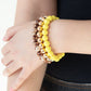 Courageously Couture - Yellow - Paparazzi Bracelet Image