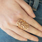 Garden Bliss - Gold - Paparazzi Ring Image