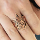 Banded Butterflies - Copper - Paparazzi Ring Image