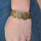 Pleasantly Posy - Brass - Paparazzi Bracelet Image