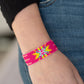 Beaded Badlands - Pink - Paparazzi Bracelet Image