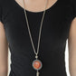 Serene Serendipity - Orange - Paparazzi Necklace Image