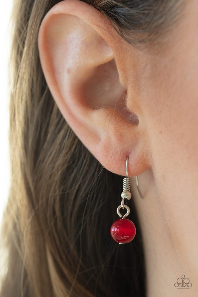 Serene Serendipity - Red - Paparazzi Necklace Image