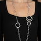 Amped Up Metallics - Silver - Paparazzi Necklace Image