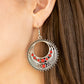 Boho Bliss - Red - Paparazzi Earring Image
