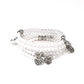 Colorfully Cupid - White - Paparazzi Bracelet Image