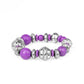Majestic Masonry - Purple - Paparazzi Bracelet Image
