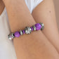 Majestic Masonry - Purple - Paparazzi Bracelet Image