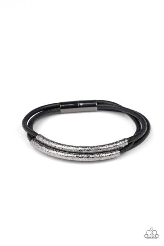 Magnetic Maverick - Black - Paparazzi Bracelet Image