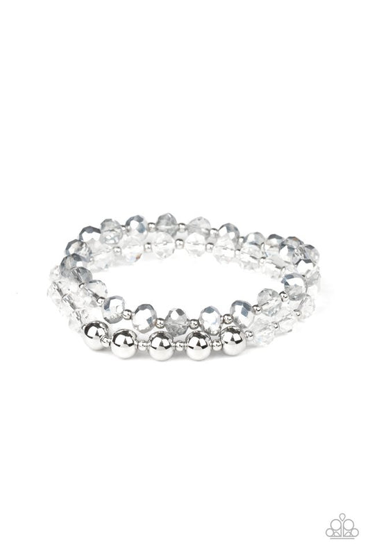 Millennial Grandeur - White - Paparazzi Bracelet Image