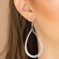 Very Enlightening - Silver - Paparazzi Earring Image