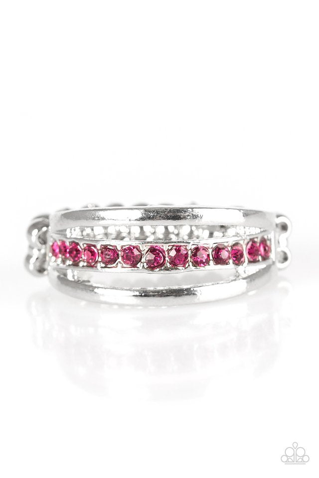 Paparazzi Ring - Desperately CHIC-ing Attention - Pink