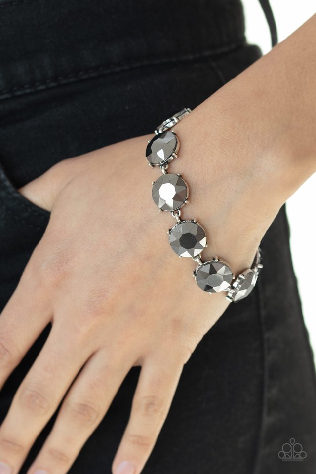 Fabulously Flashy - Silver - Paparazzi Bracelet Image