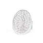 Bling Scene - White - Paparazzi Ring Image