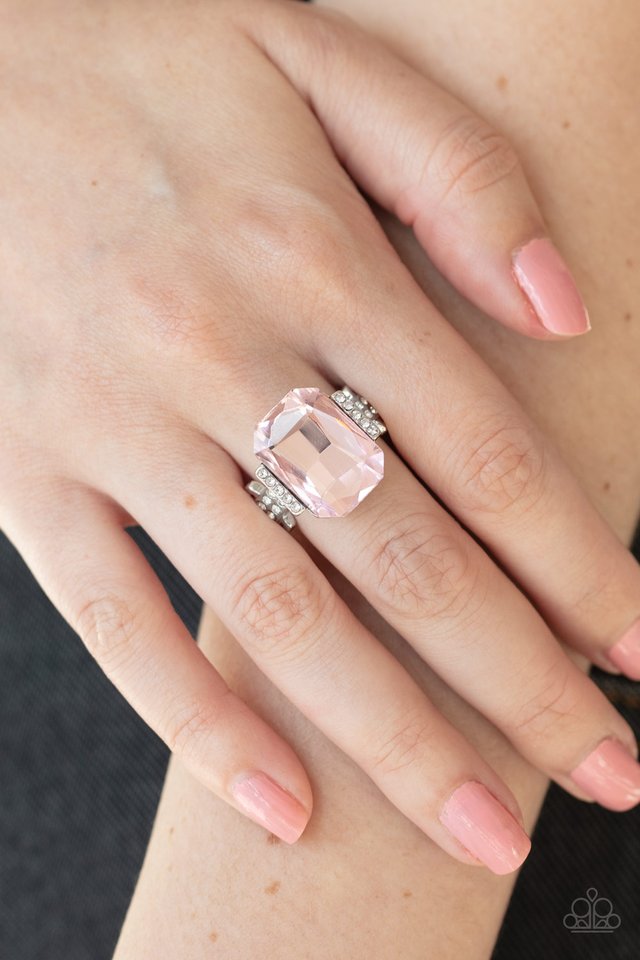 You Can COUNTESS On Me - Pink - Paparazzi Ring Image