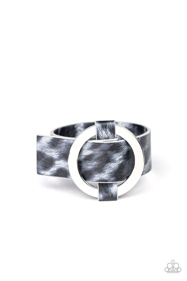 Jungle Cat Couture - Silver - Paparazzi Bracelet Image