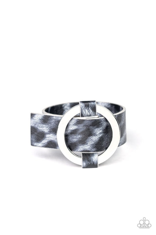 Jungle Cat Couture - Silver - Paparazzi Bracelet Image