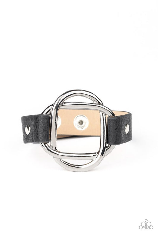 Nautically Knotted - Black - Paparazzi Bracelet Image