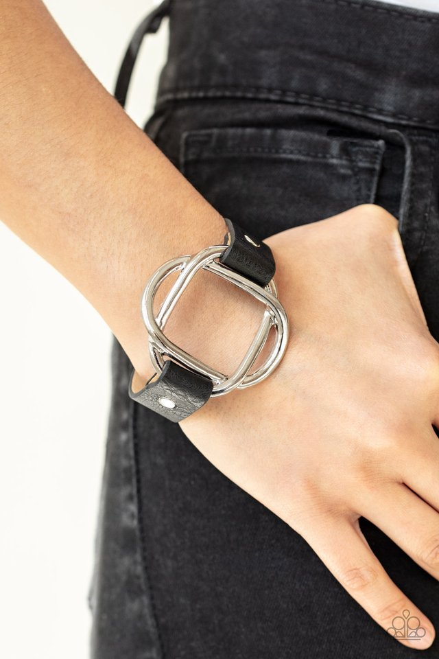 Nautically Knotted - Black - Paparazzi Bracelet Image