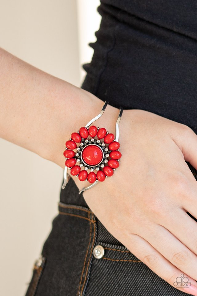 Posy Pop - Red - Paparazzi Bracelet Image