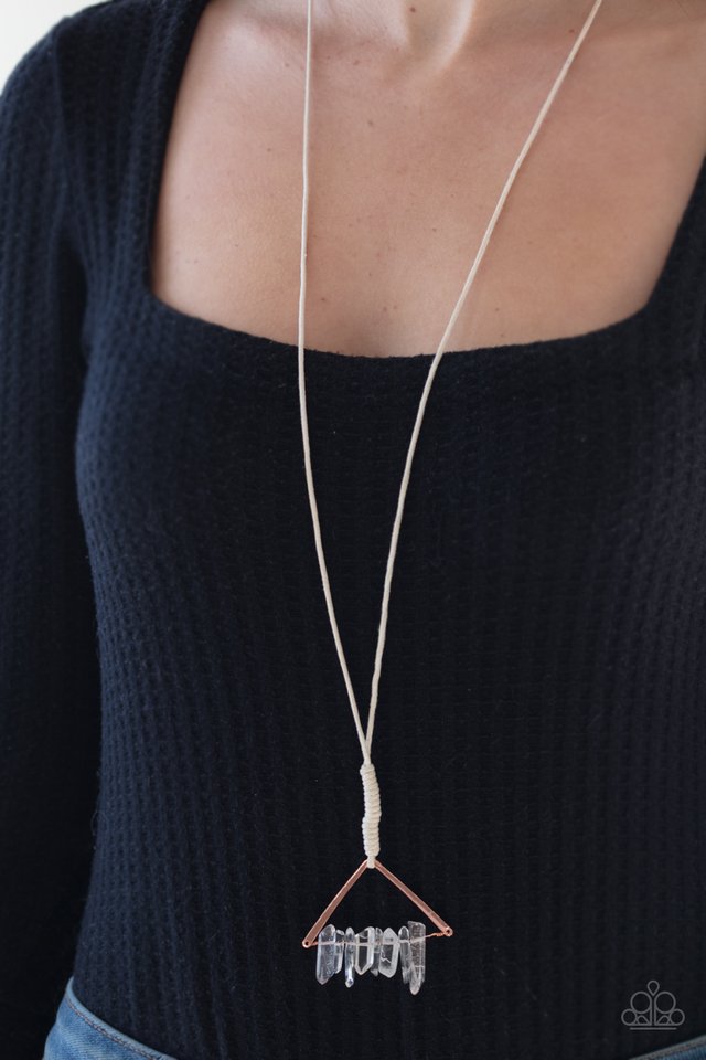 Raw Talent - Copper - Paparazzi Necklace Image