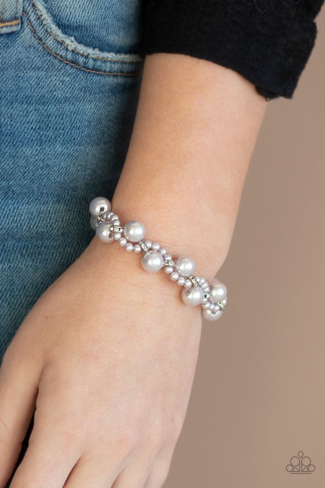 Utmost Uptown - Silver - Paparazzi Bracelet Image