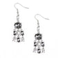 Demurely Divine - Silver - Paparazzi Earring Image