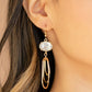 Drop-Dead Glamorous - Gold - Paparazzi Earring Image