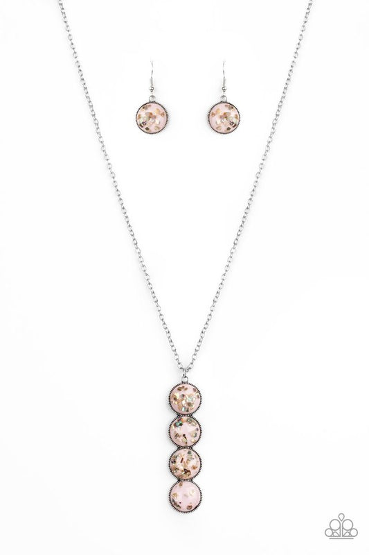 Confetti and Cocktails - Pink - Paparazzi Necklace Image