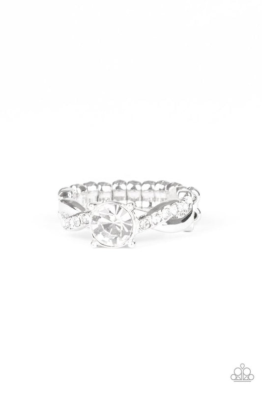 Prim and Proper - White - Paparazzi Ring Image