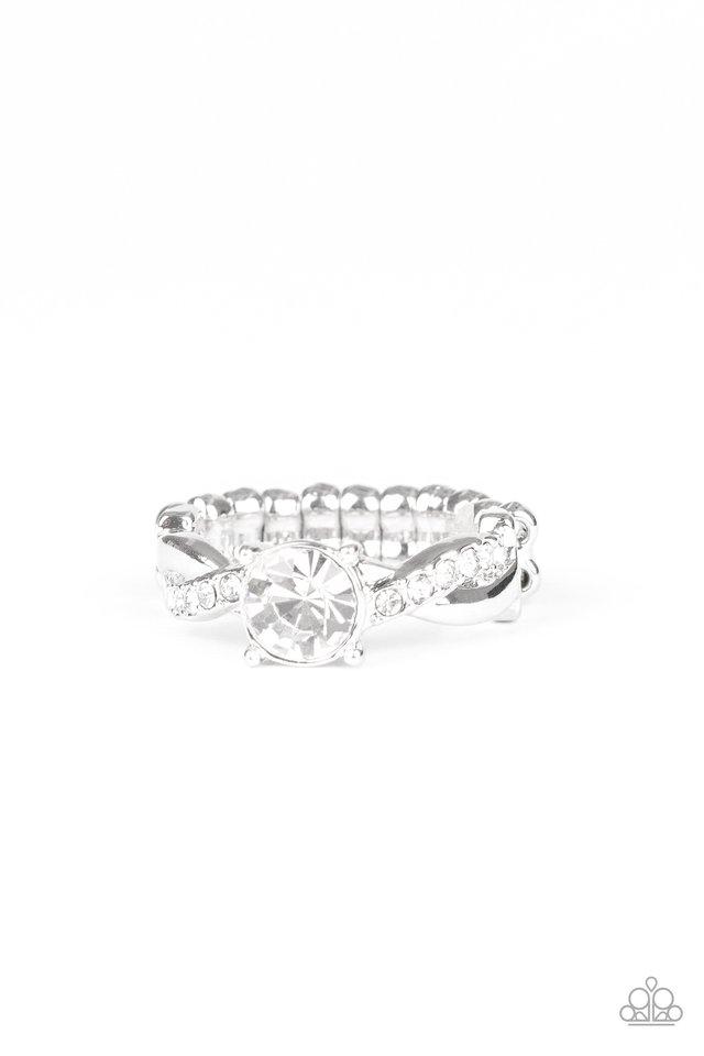 Paparazzi Ring ~ Prim and Proper - White