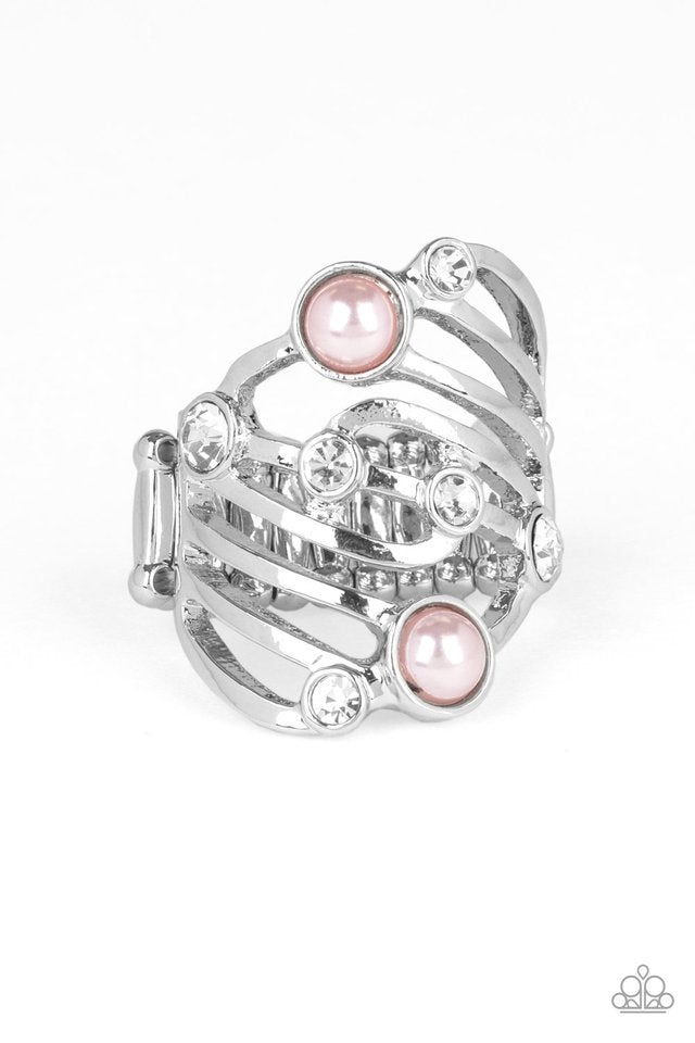 Dancing Diamonds - Pink - Paparazzi Ring Image