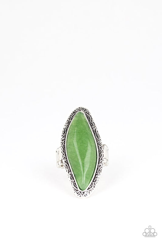 Mineral Mine - Green - Paparazzi Ring Image