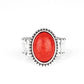 Bountiful Deserts - Red - Paparazzi Ring Image