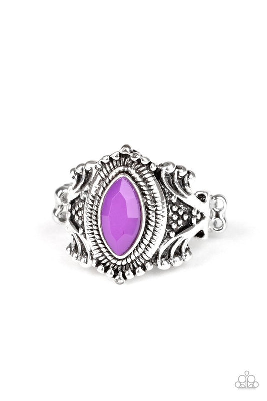 Tangy Texture - Purple - Paparazzi Ring Image