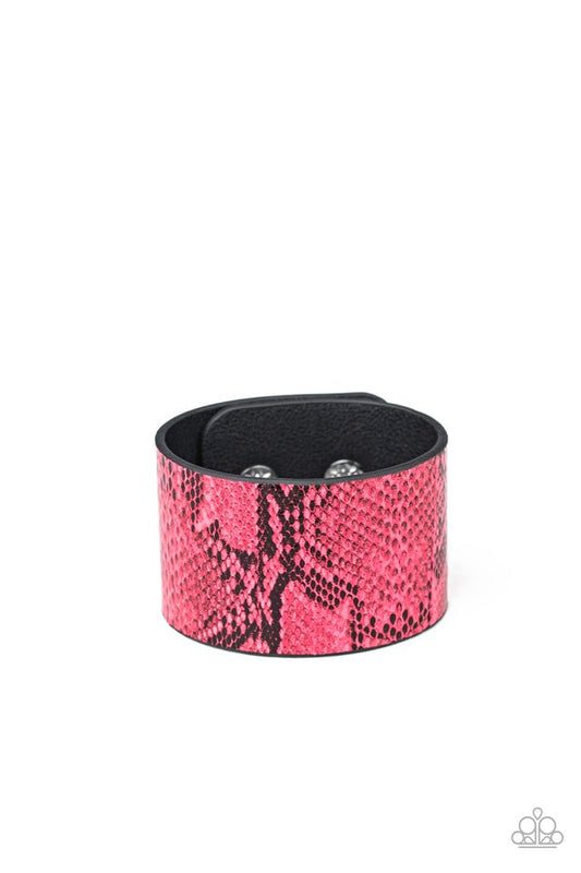 Its a Jungle Out There - Pink - Paparazzi Bracelet Image