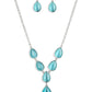 Dewy Decadence - Blue - Paparazzi Necklace Image